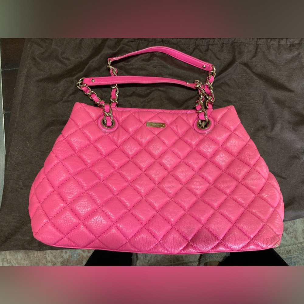 Kate Spade Gold Coast Maryanne Bubblegum pink “vintage” EUC